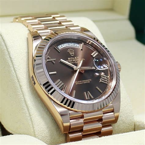 chocolate day date 2023 rolex|Rolex Day-Date watches.